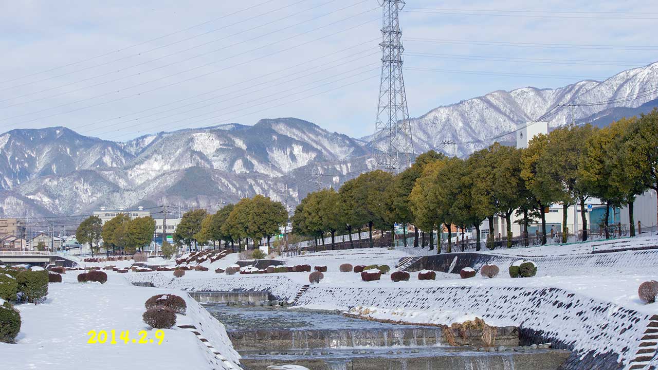 秦野の雪